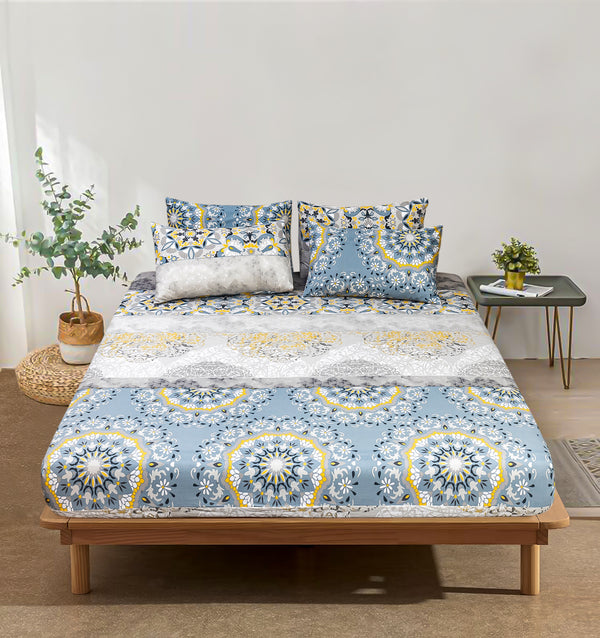 Pure Cotton Bed Sheet Set - Zayna