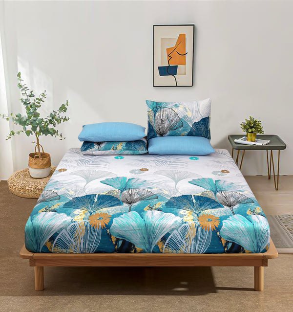 Pure Cotton Bed Sheet Set - Orion