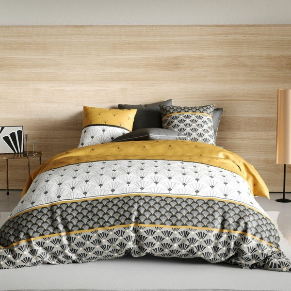 Pure Cotton Bed Sheet Set - Ginko