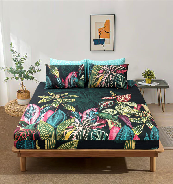 Pure Cotton Bed Sheet Set - Furn Tropical