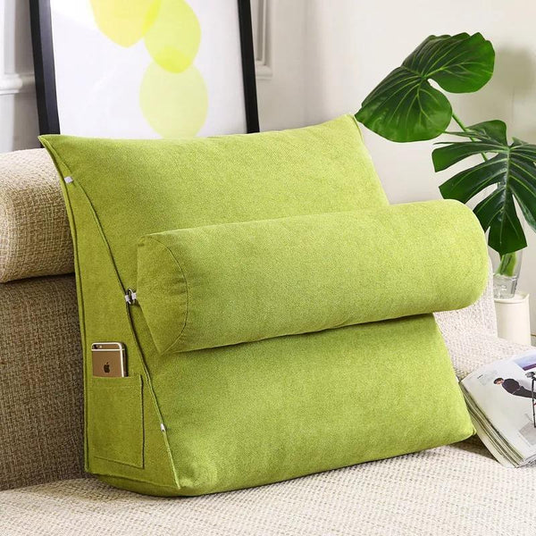 Back Rest Lumber Cushion - Green